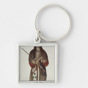 Wa-Na-Ta or 'The Charger', Grand Chief Keychain