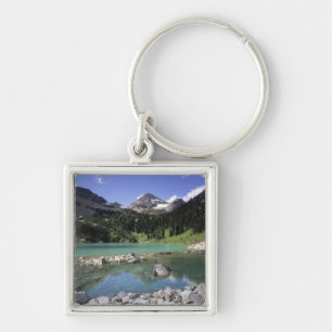 WA, Okanogan NF, Lewis Lake and Black Peak Keychain