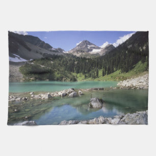 WA, Okanogan NF, Lewis Lake and Black Peak Kitchen Towel