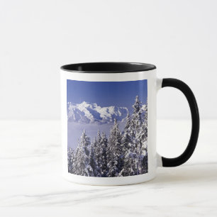 WA, Olympic NP, Olympic Mountain Range, view Mug