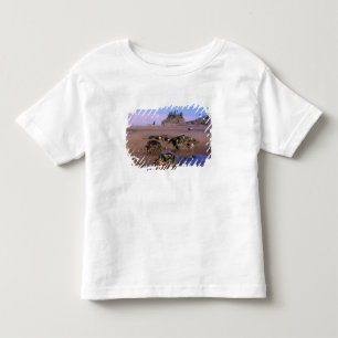 WA, Olympic NP, Second Beach with tidepools and Toddler T-shirt