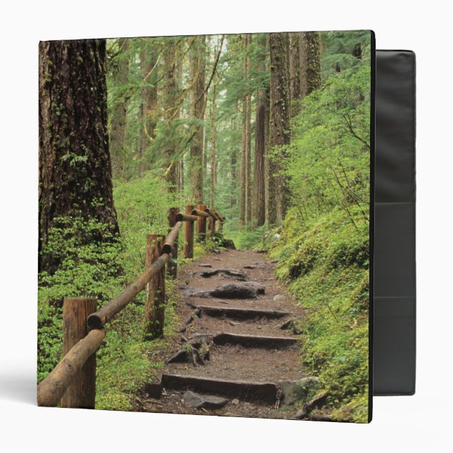 WA, Olympic NP, Sol Duc Valley, rainforest Binder (Front/Inside)