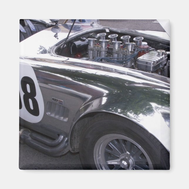 WA, Seattle, classic American automobile. 2 Magnet (Front)