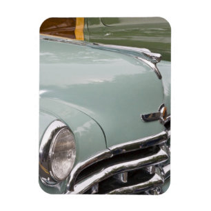 WA, Seattle, classic American automobile. 3 Magnet