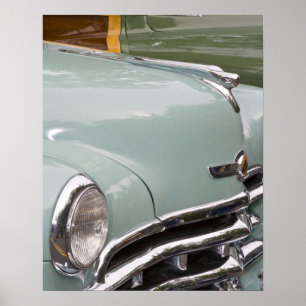 WA, Seattle, classic American automobile. 3 Poster