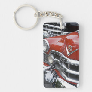 WA, Seattle, classic American automobile. Keychain