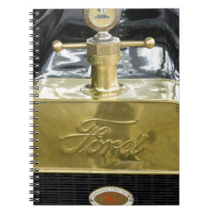 WA, Seattle, classic American automobile. Notebook