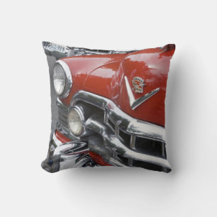 WA, Seattle, classic American automobile. Throw Pillow