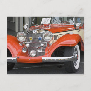 WA, Seattle, classic German automobile. 2 Postcard