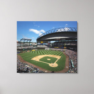 WA, Seattle, Safeco Field, Mariners baseball Canvas Print