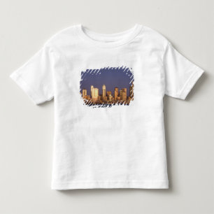WA, Seattle, Seattle skyline and Elliott Bay, Toddler T-shirt