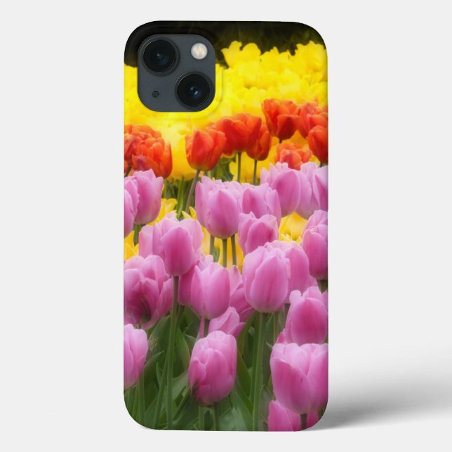 WA, Skagit Valley, Roozengaarde Tulip Garden, 2 Case-Mate iPhone Case (Back)
