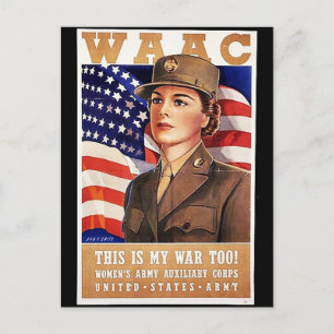 Waac Postcard