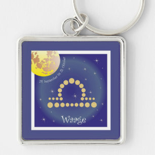 Waage 24. Sept, bis 23. Okt. Schlüsselanhänger Keychain