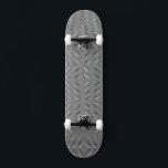 WAB Echo D Skateboard<br><div class="desc">white and black echo diamond patterned skateboard deck</div>