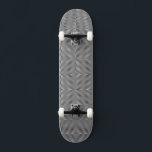 WAB Echo D Skateboard<br><div class="desc">white and black echo diamond patterned skateboard deck</div>