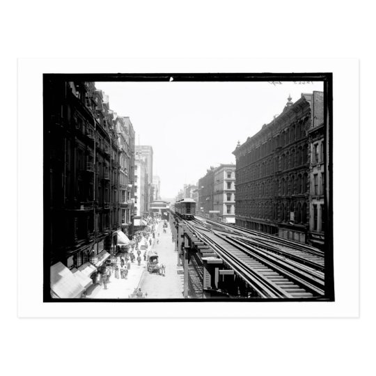 Wabash Ave., Chicago, IL Vintage Postcard