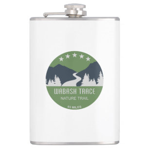 Wabash Trace Nature Trail Hip Flask