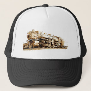 Wabash Train Trucker Hat