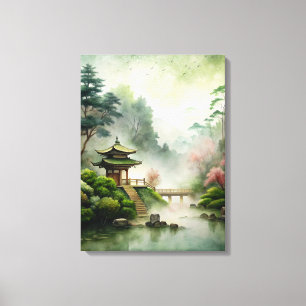 Wabi Sabi Art Canvas Print