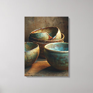 Wabi Sabi Art Canvas Print