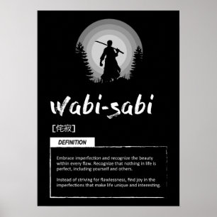 Wabi-Sabi - Japanese Concept For Success Poster