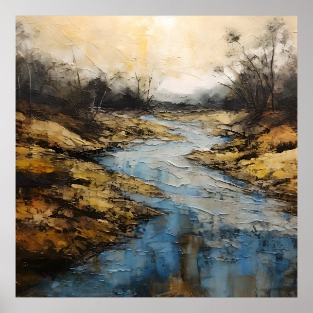 Wabi Sabi Japanese Style Art Poster (Front)