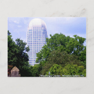 Wachovia Centre, Winston-Salem NC Postcard