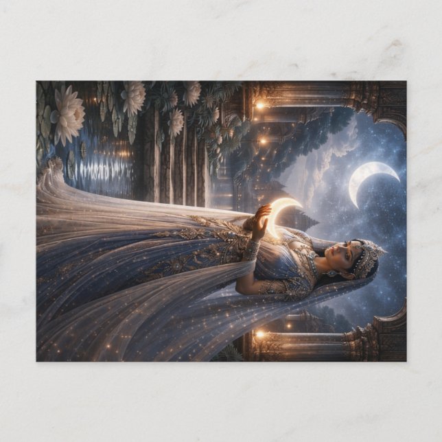 Wächterin des Lichttempels Postcard (Front)