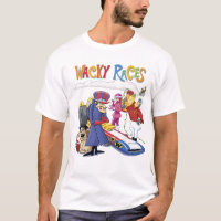 Wacky Races 60s 70s 90s 80s Cartoon Scifi Retro