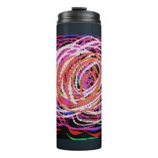 Wacky Rose Thermal Tumbler