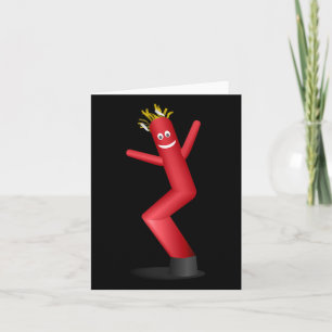Wacky Wavy Inflatable Tubeman Dancer Apparel Card