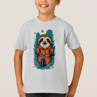 "Wacky Wheels: Animal Adventures on Bikes" T-Shirt