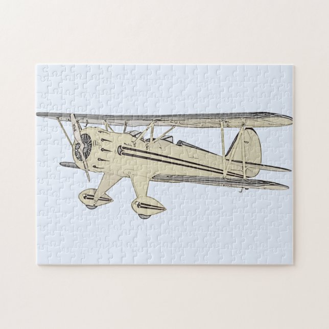 Waco Biplane Jigsaw Puzzle (Horizontal)