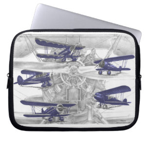 Waco Biplane Laptop Sleeve