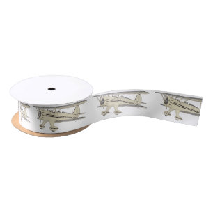 Waco Biplane Satin Ribbon
