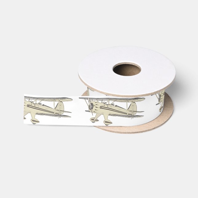 Waco Biplane Satin Ribbon (Spool)