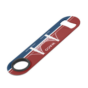 Waco (Texas) City flag Bar Key