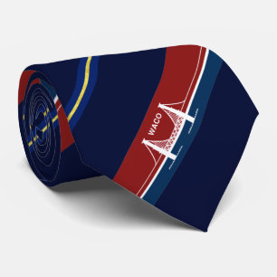 Waco (Texas) city flag Neck Tie