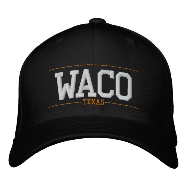 Waco Texas USA Casquettes brodés (Devant)