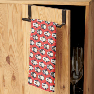 Waddle Claus Kitchen Towel