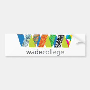 Wade College Bumper Sticker