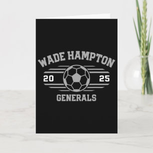 Wade Hampton Generals Soccer Byll 2025 Card