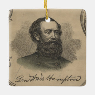 Wade Hampton III Ceramic Ornament