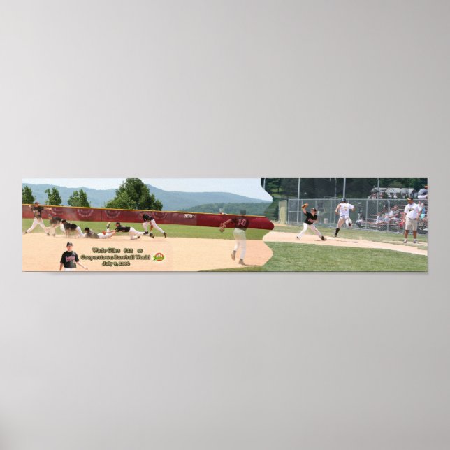 Wade WebGem Cooperstown Poster (Front)