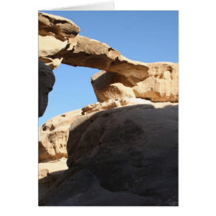 wadi rum arch stone
