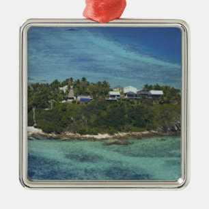 Wadigi Island, Mamanuca Islands, Fiji Metal Ornament