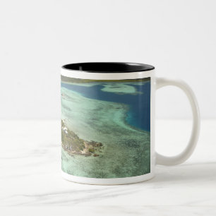 Wadigi Island, Mamanuca Islands, Fiji Two-Tone Coffee Mug