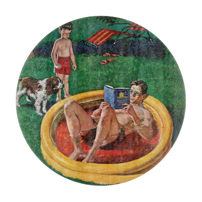 Wading Pool Cutting Board (Front)