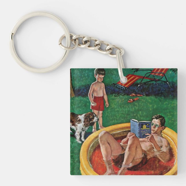 Wading Pool Keychain (Front)